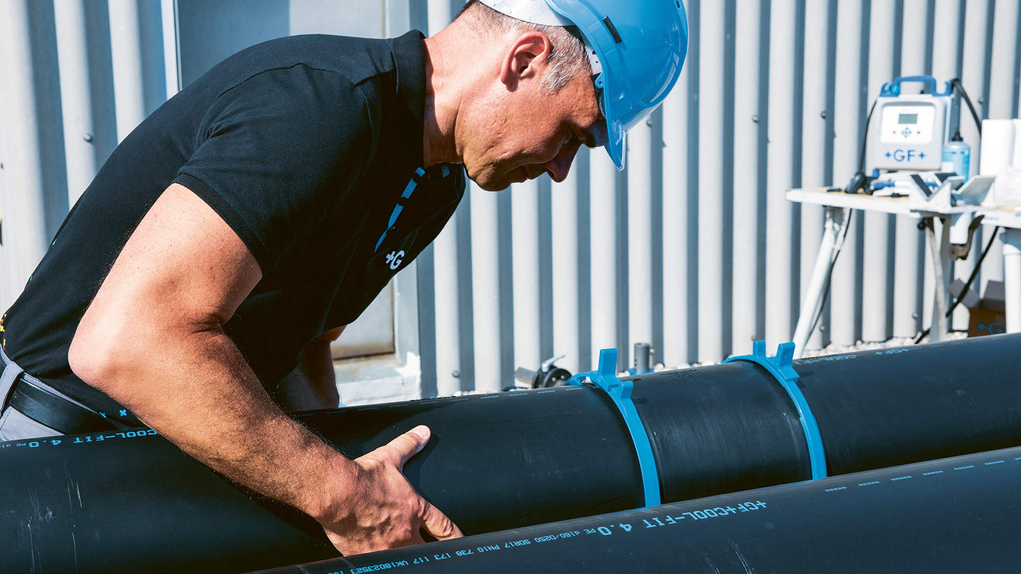 Setting the benchmark in quality. Image source: GF Piping Systems